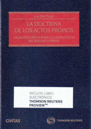 La doctrina de los actos propios (Papel + e-book) - 9788447046645