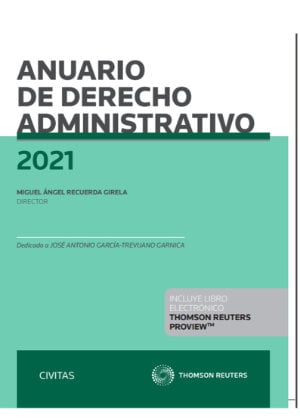 Anuario de Derecho Administrativo 2021 (Papel + e-book)- 9788413906065