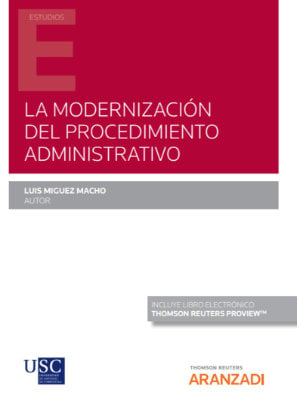 La modernización del procedimiento administrativo (Papel + e-book)- 9788413911267