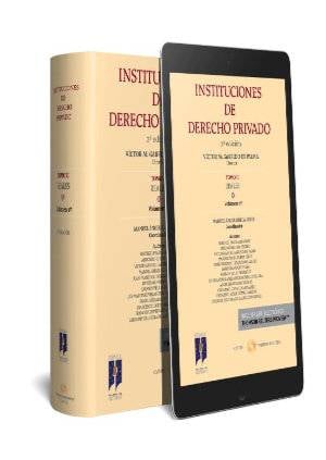 INSTITUCIONES DE DERECHO PRIVADO. TOMO II REALES. Volumen 1º (Papel + e-book)-9788491358046