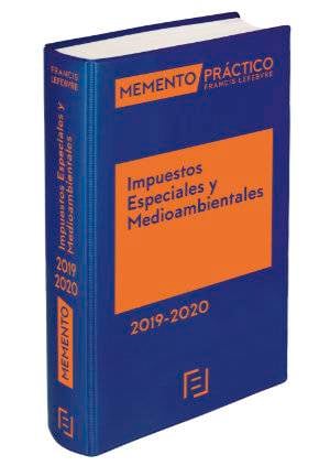 Memento Impuestos Especiales y Medioambientales 2019-2020 - 9788417794187