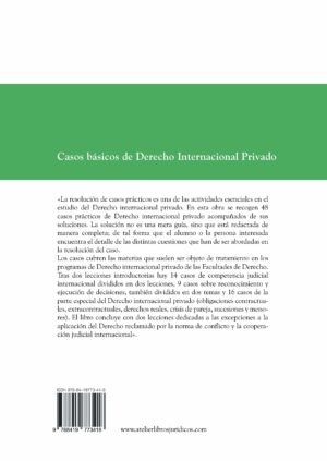 Casos básicos de Derecho internacional privado. 2ª edición - Imagen 2