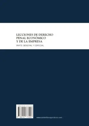 Lecciones de derecho penal económico y de la empresa. Parte general y especial. 2ª edición. - Imagen 2