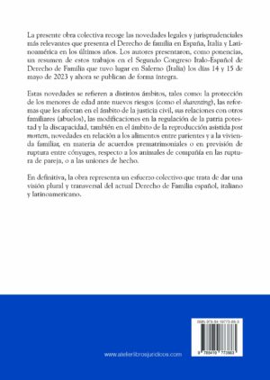 Nuevos escenarios del derecho de familia en España e Italia. Novedades legales y jurisprudenciales. - Imagen 2