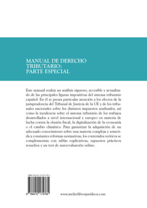 Manual de derecho tributario. Parte especial. 8ª edición. - Imagen 2