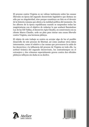 El proceso contra Virginia. Un estudio sobre el origen de la causa liberalis. - Imagen 2