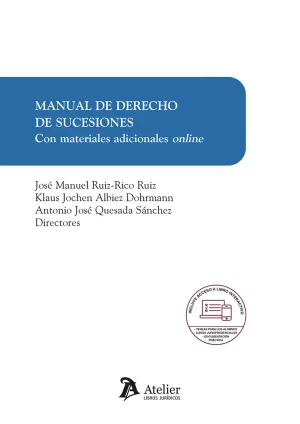 Manual de Derecho de sucesiones. Contenido digital.